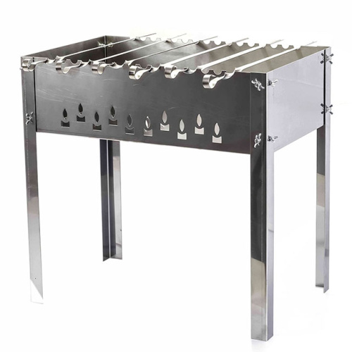 Мангал Grillkoff Стандарт стальной усиленный с 6 шампурами с сумкой