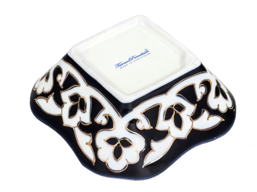 Салатница Пахта, Turon Porcelain, с золотом, диаметр 11 см