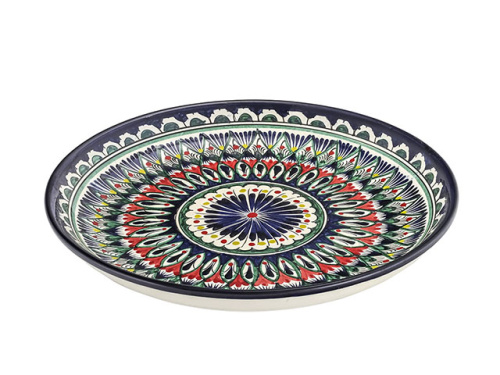 Блюдо Ляган "Риштанская керамика", диаметр 28 см RSN003