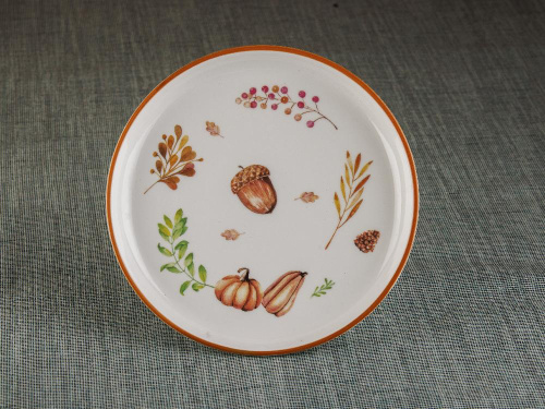 Тарелка керамическая October Line, PLOVER, 20 см