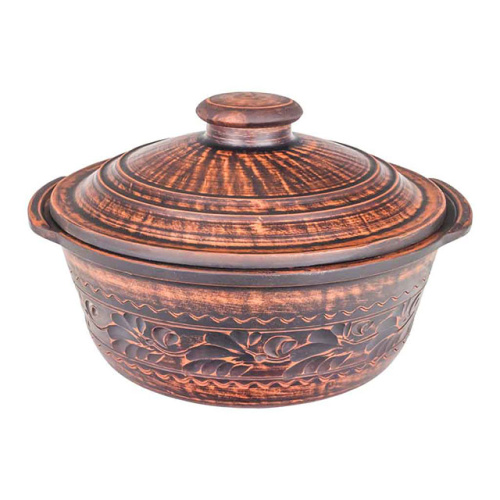 Жаровня с ручками "Славянская Керамика", 2 л