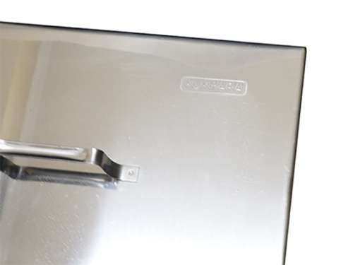 Коптильня двухъярусная 50х30х30 см из нержавеющей стали, Kukmara кн23