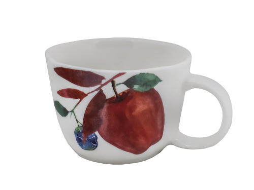Чайная пара Fruits Line: чашка, блюдце, PLOVER, 250 мл