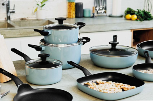 Сковорода 20 см Leo Slate