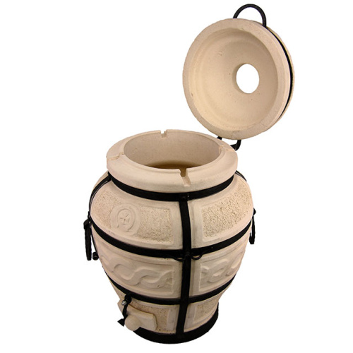 Тандыр дровяной AMFORA "Есаул" откидная крышка