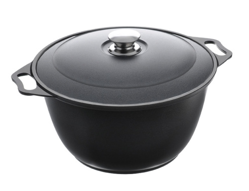 Кастрюля 4 л с антипригарным покрытием с крышкой Kukmara (Традиция), к40а