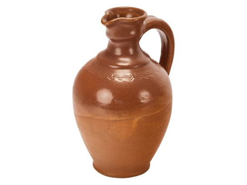 Кувшин с узким горлом с ручкой