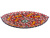 Блюдо Ляган овальный "Риштанская керамика", Коракалам, диаметр 41 см RS33_21 Блюдо Ляган овальный "Риштанская керамика", Коракалам, диаметр 41 см RS33_21