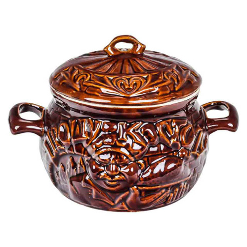 Набор супник 3 л + 4 горшка 0.6 л "Славянская Керамика", Повар