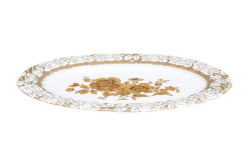 Блюдо "Золотая Роза", 30 см