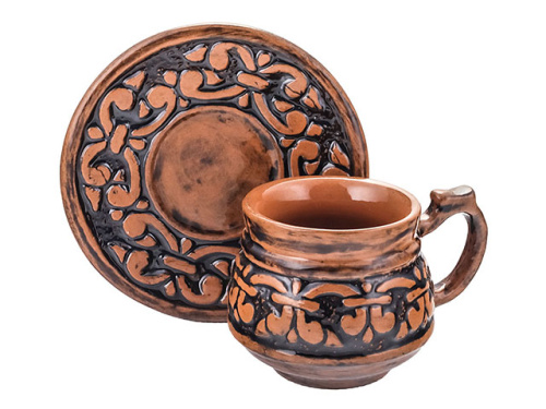 Чайная пара "Риштанская керамика", 2 предмета Чайная пара "Риштанская керамика", 2 предмета