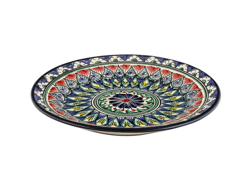 Тарелка Плоская "Риштанская керамика", Ø 22 см Тарелка Плоская "Риштанская керамика", Ø 22 см