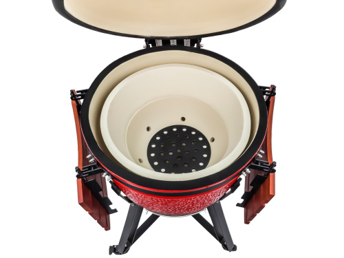 Керамический гриль SE-23.5 (красный), 60 см / 24 дюйма, Plover