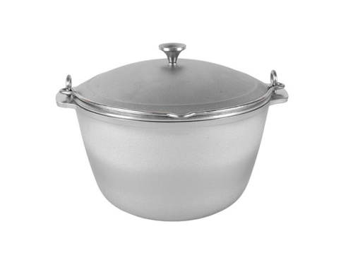 Котел 6 л алюминиевый походный с крышкой Kukmara, кп60