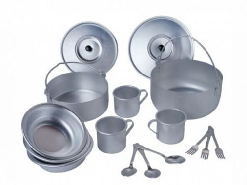 Набор посуды походный, SCOVO, МТ-096, 14 предметов