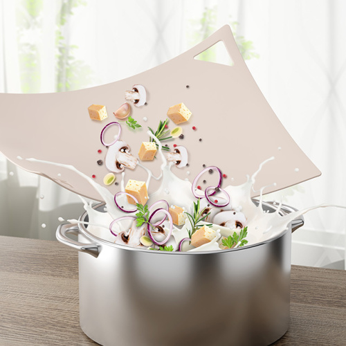 Доска разделочная Альтернатива М8447, гибкая (бежевый), 352х252х2 мм