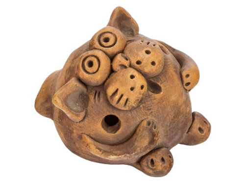 Свистулька керамическая "Котик"