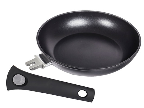 Сковорода с антипригарным покрытием со съемной ручкой PLOVER, 24 см