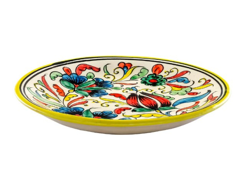 Набор чайный "Риштанская керамика", Турецкий стиль, желтый, 6 предметов