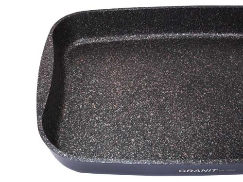 Противень с антипригарным покрытием 36.5x26x5.5 см, Kukmara (Granit Ultra Original), пго02а