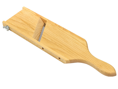 Нож-шинковка 37,5x10,5x2cм, бук, Традиция