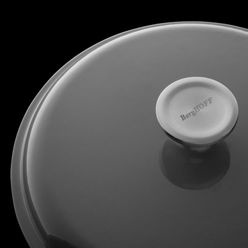 Кастрюля чугунная овальная с крышкой BergHOFF Gem, 4.1 л