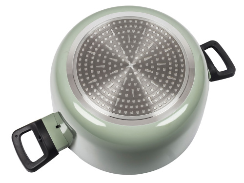 Кастрюля со стеклянной крышкой BergHOFF Leo Sage, 5.6 л