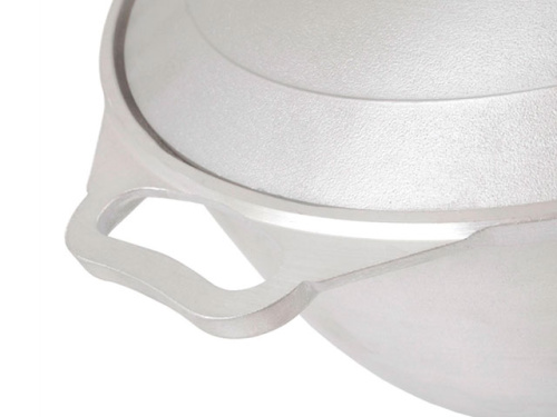 Кастрюля 2 л литая с алюминиевой крышкой, Kukmara, к20