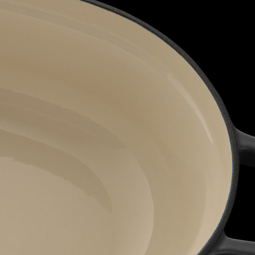 Кастрюля чугунная овальная с крышкой BergHOFF Gem, 4.1 л