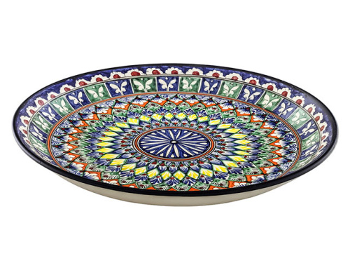 Блюдо Ляган "Риштанская керамика", диаметр 38 см RSN168