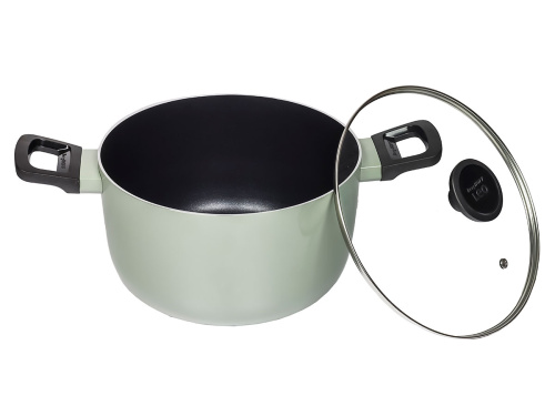 Кастрюля со стеклянной крышкой BergHOFF Leo Sage, 5.6 л