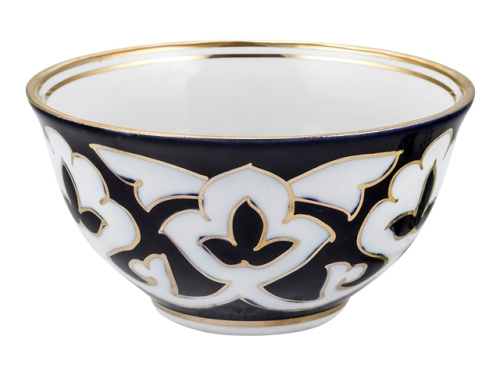 Пиала Пахта, Turon Porcelain, с золотом, Ø 10 см Пиала Пахта, Turon Porcelain, с золотом, Ø 10 см