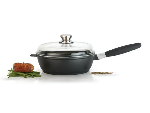 Сотейник со стеклянной крышкой BergHOFF Geminis Scala, 26 см