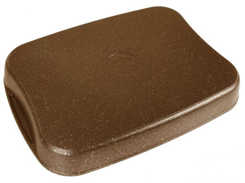 Противень с антипригарным покрытием 36.5х26х5.5 см, Kukmara (Кофейный мрамор), пмк02а 