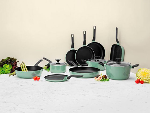 Кастрюля со стеклянной крышкой BergHOFF Leo Sage, 5.6 л Кастрюля со стеклянной крышкой BergHOFF Leo Sage, 5.6 л