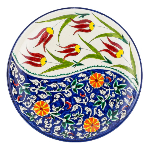 Блюдо Ляган "Риштанская керамика", Ø 32 см