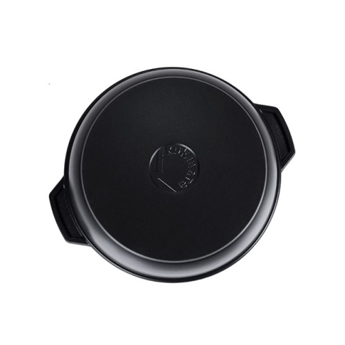 Кастрюля-жаровня 3 л с антипригарным покрытием со стеклянной крышкой Kukmara (Традиция), ж34а