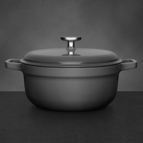 Кастрюля чугунная с крышкой BergHOFF Gem, 4.4 л Кастрюля чугунная с крышкой BergHOFF Gem, 4.4 л