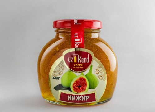 Варенье из инжира "UZKAND", 0,4 л
