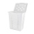 Корзина с крышкой для белья Альтернатива М8342 (белый), 60л