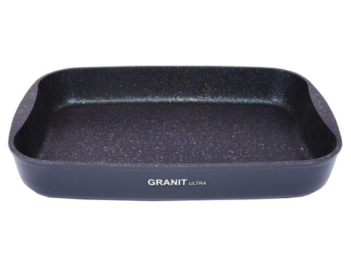 Противень с антипригарным покрытием 33.5x22x5.5 см, Kukmara (Granit Ultra Blue), пгг01а