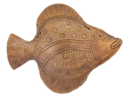 Панно керамическое "Рыба", Россия, 36x29