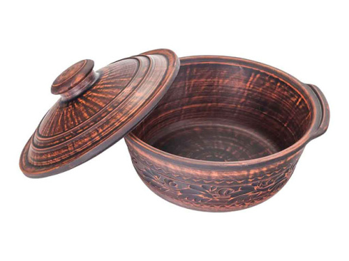 Жаровня с ручками "Славянская Керамика", 2 л