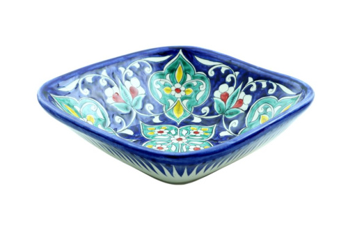 Салатник "Риштанская Керамика", Квадрат, Ø 19 см Салатник "Риштанская Керамика", Квадрат, Ø 19 см