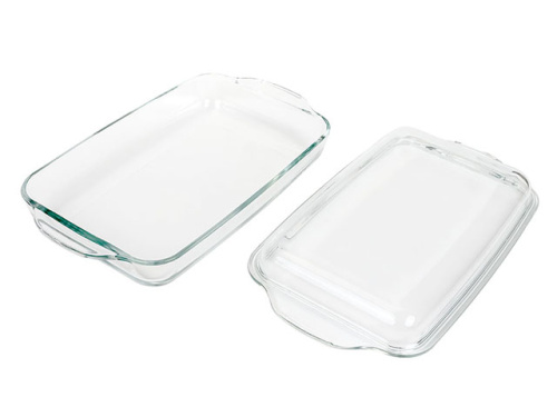 Форма для запекания с ручками, с крышкой, Appetite, 34 х 20 х 9 см, 1.8 л