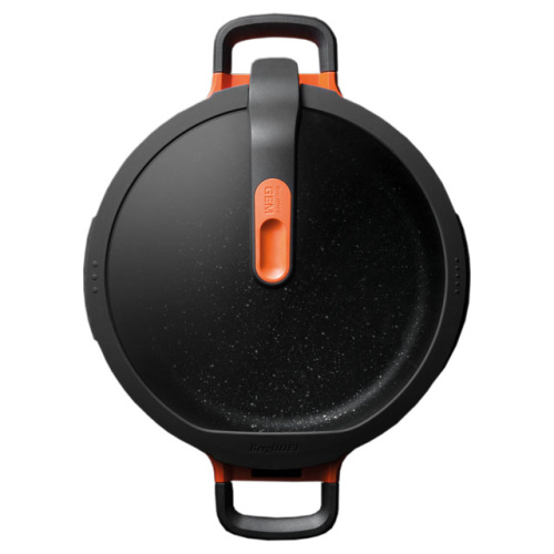 Сотейник со стеклянной крышкой двумя ручками BergHOFF Gem Red, 3.9 л