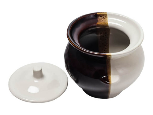 Горшок для запекания "Славянская Керамика", 2 цвета, 0.5 л SLV059