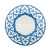 Тарелка Бирюзовая Пахта, Turon Porcelain, Ø 17.5 см