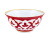 Коса Красная Пахта, Turon Porcelain, с золотом, Ø 14.5 см