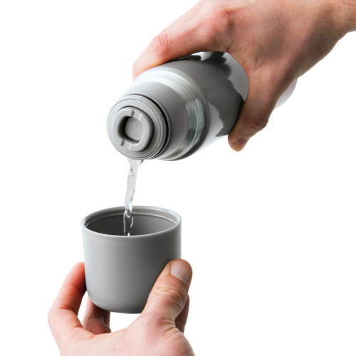 Термос дорожный 500мл Leo (серая) Термос дорожный 500мл Leo (серая)